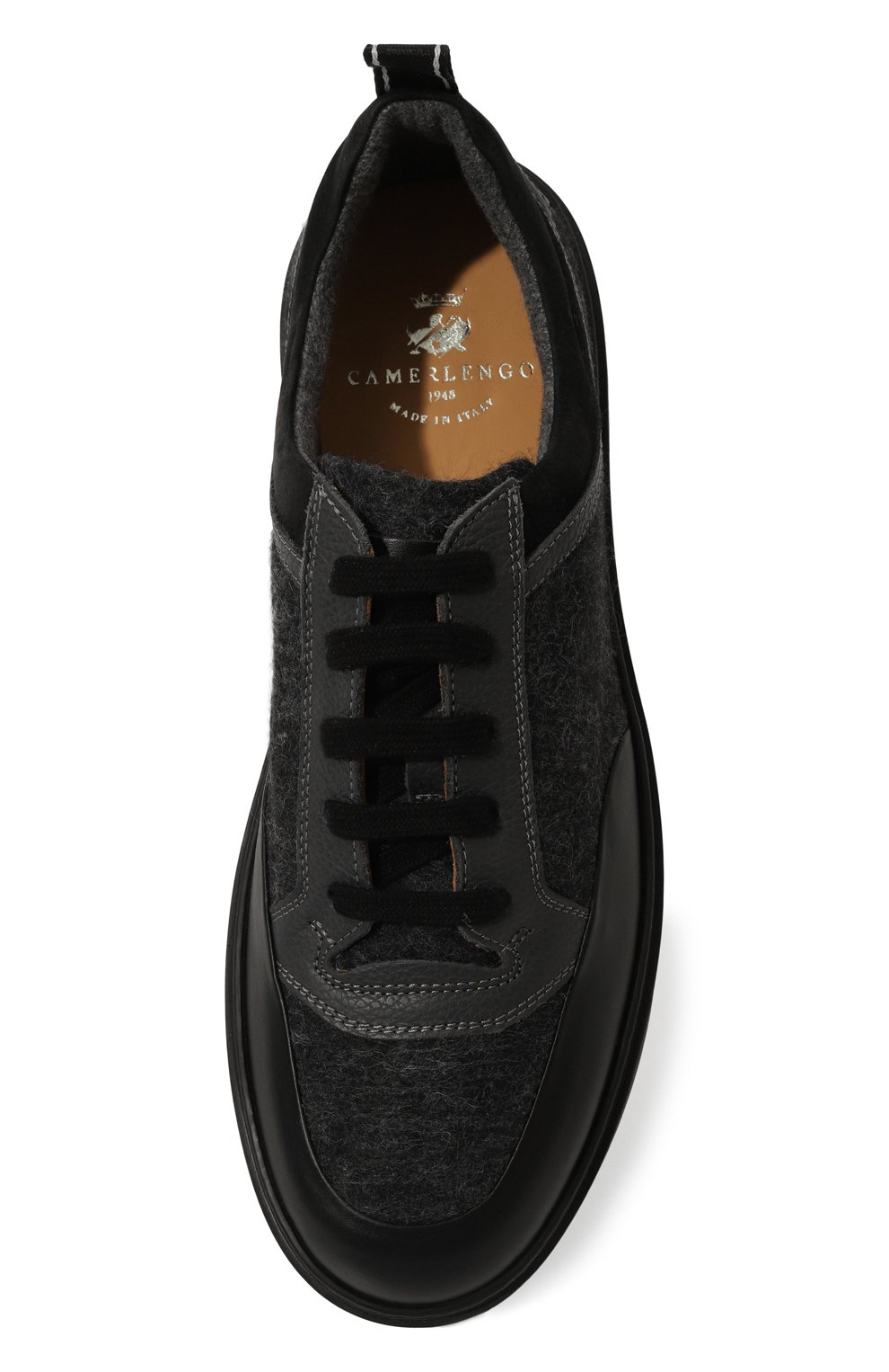 Комбинированные кеды CAMERLENGO, арт. 16378/PRINCES NER0, фото 6