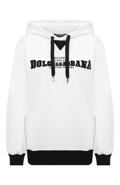 Женский хлопковое худи DOLCE & GABBANA, арт. F9I51T/G7XDP
