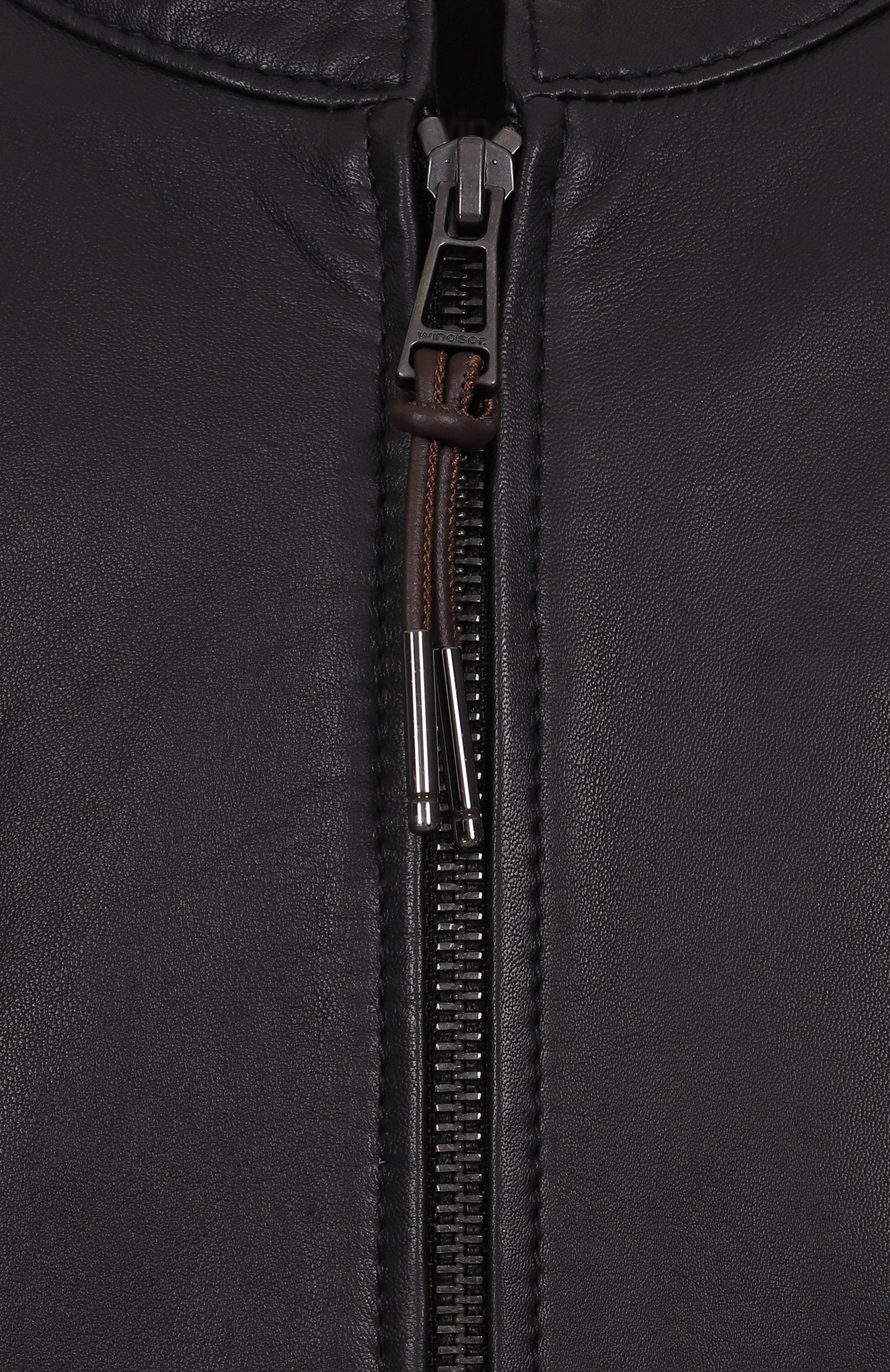 Кожаный бомбер WINDSOR, арт. B0RELL03-L/1300145/60, фото 6