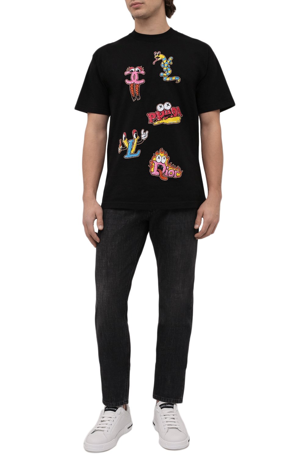 Хлопковая футболка DOMREBEL, арт. LUXURY/T-SHIRT, фото 2