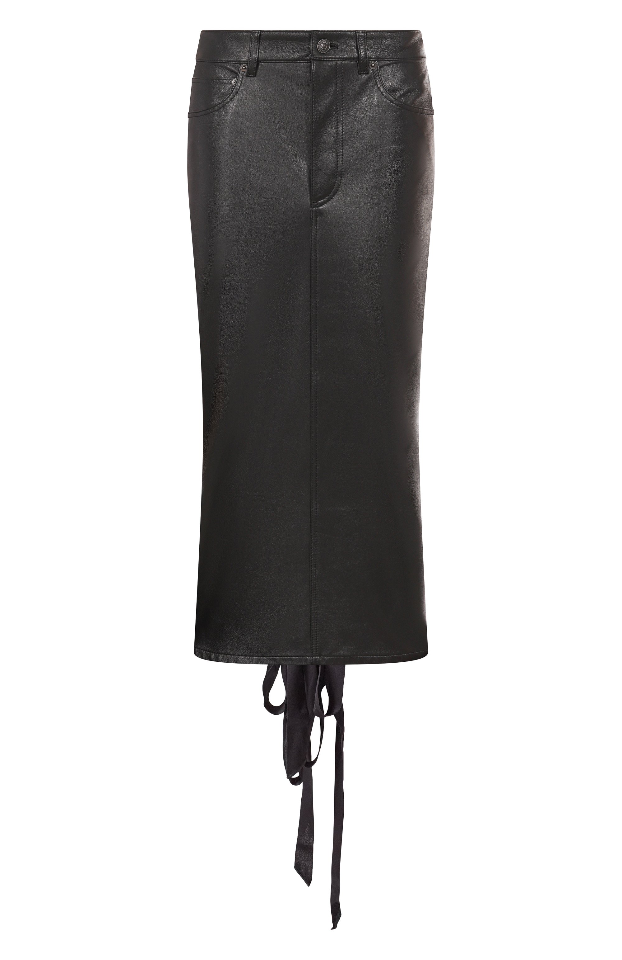Кожаная юбка BALENCIAGA, арт. 830758/TSS01, фото 1