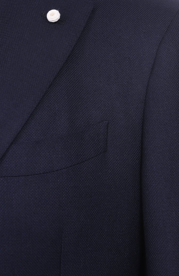 Пиджак из шерсти и шелка LUIGI BIANCHI, арт. 2564/52003, фото 8