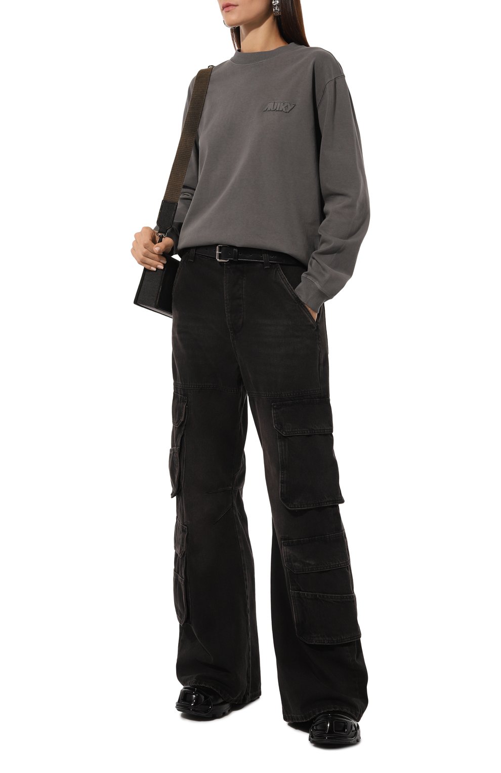 Хлопковый лонгслив AUTRY, арт. A200LSPX100L, фото 2