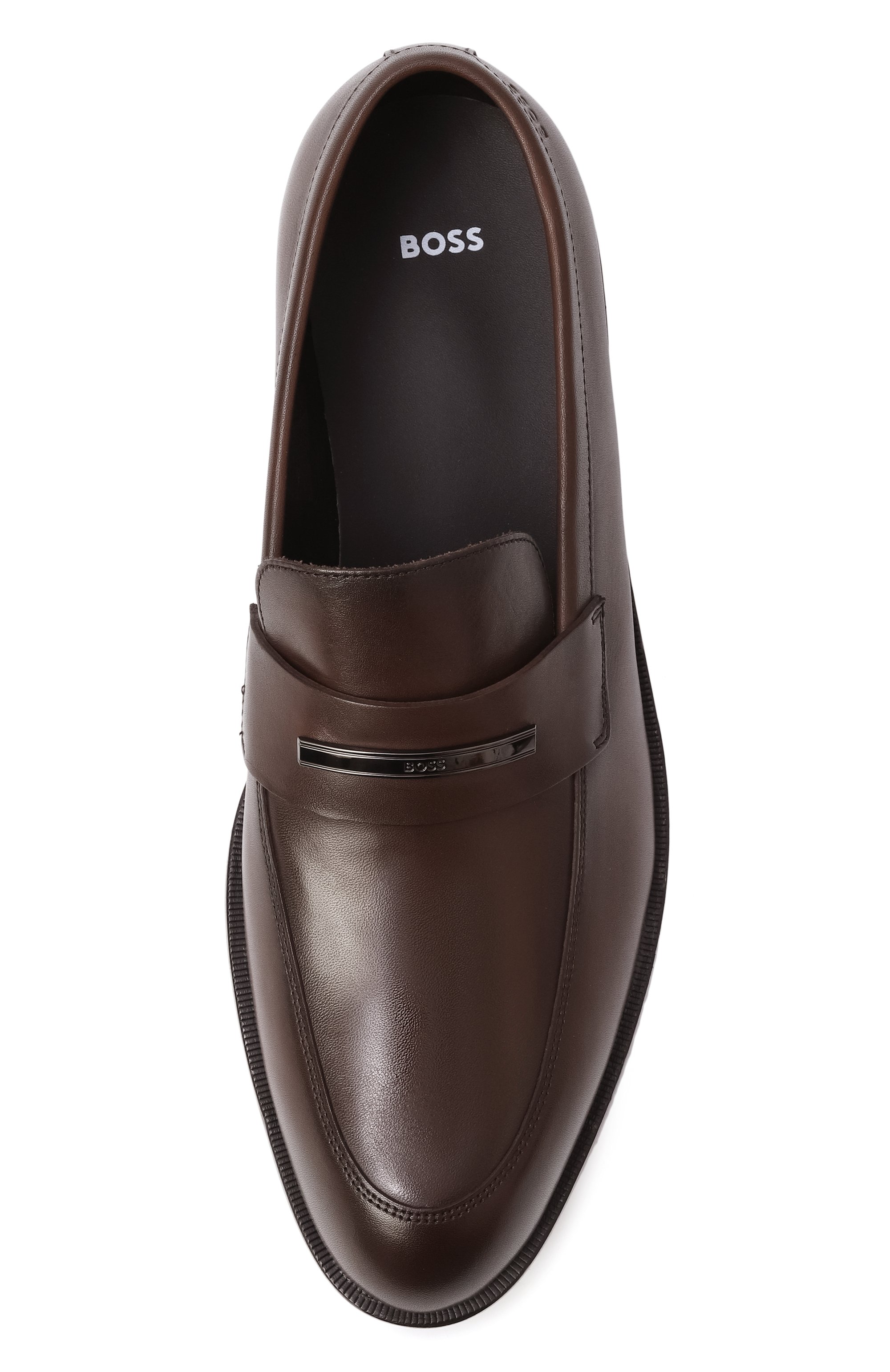 Кожаные лоферы tayil BOSS, арт. 50557630, фото 6