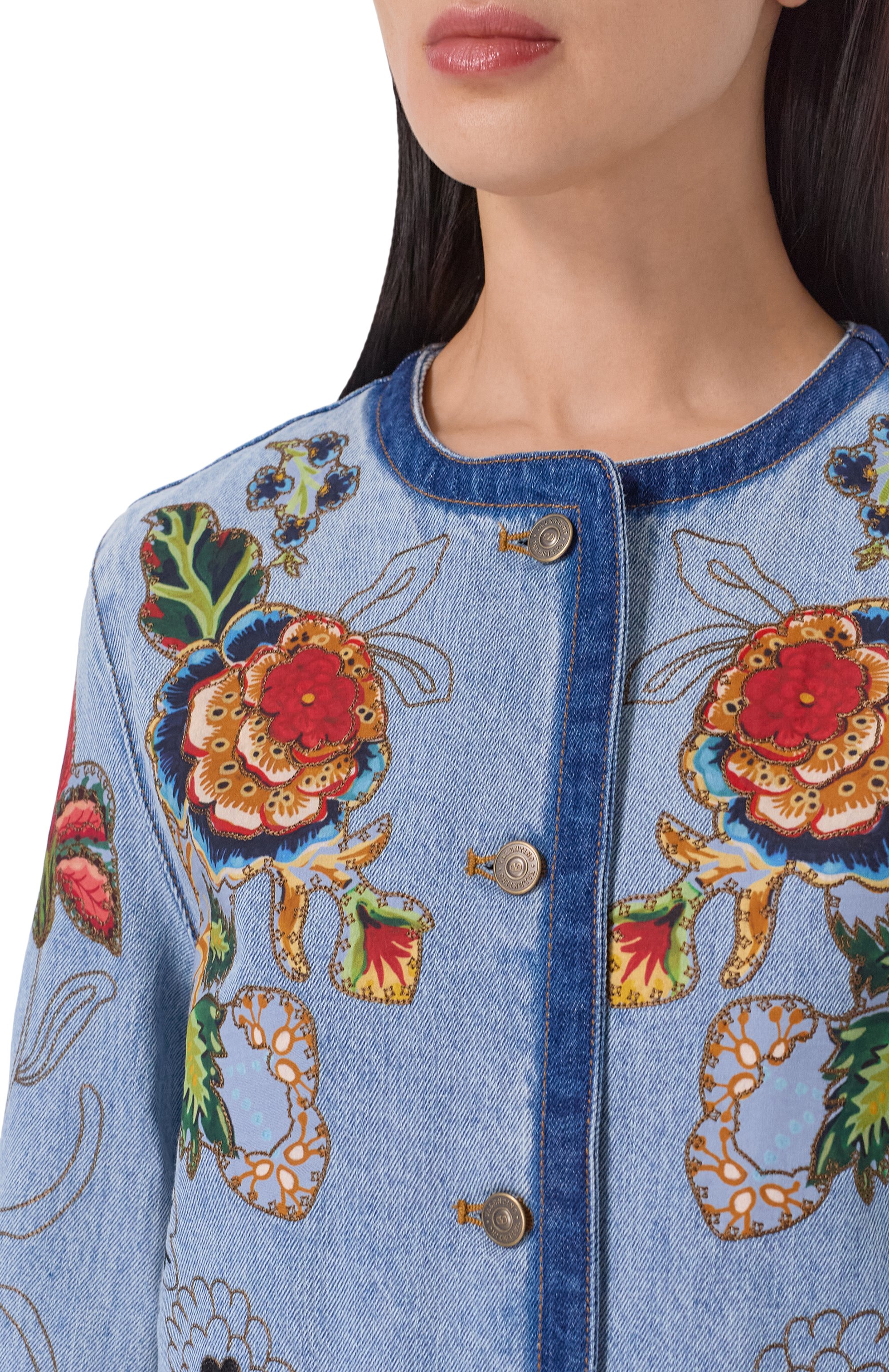 Джинсовая куртка VALENTINO, арт. 8B3DC03T/9YC, фото 5