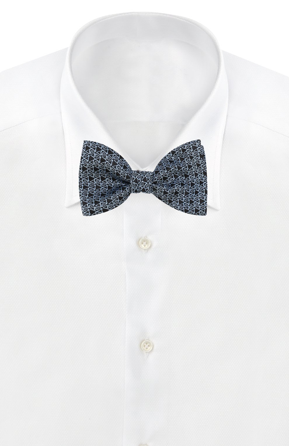 Шелковый галстук-бабочка LANVIN, арт. 2175/B0W TIE, фото 2