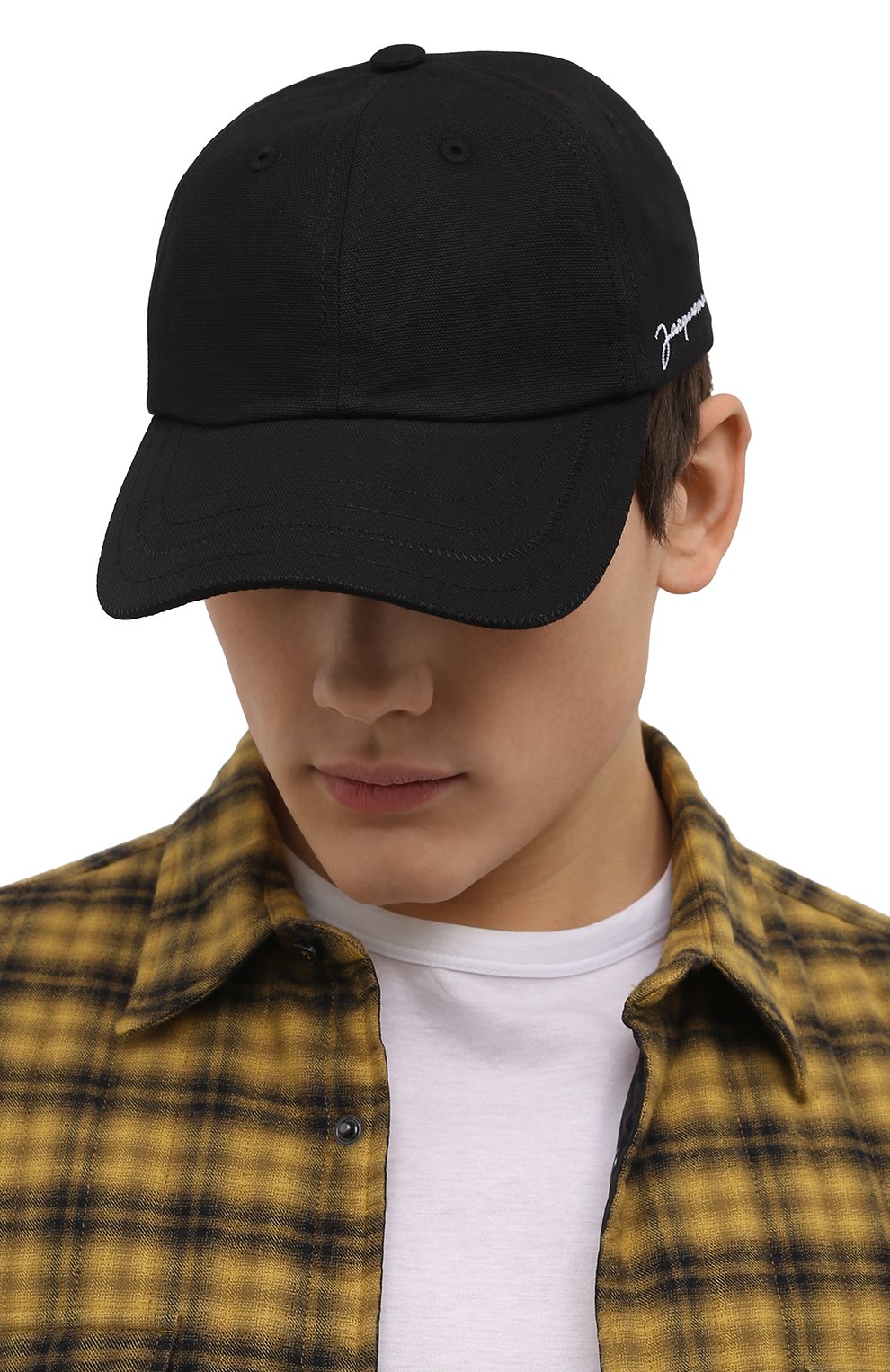 Хлопковая бейсболка JACQUEMUS, арт. 216AC009-5001, фото 2