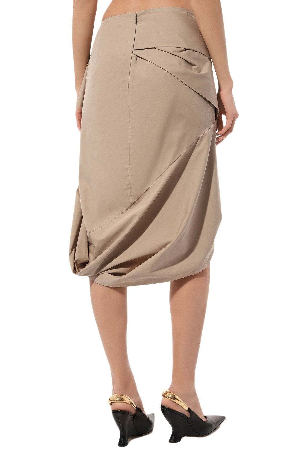 Хлопковая юбка DRIES VAN NOTEN, арт. 010834-8329, фото 4