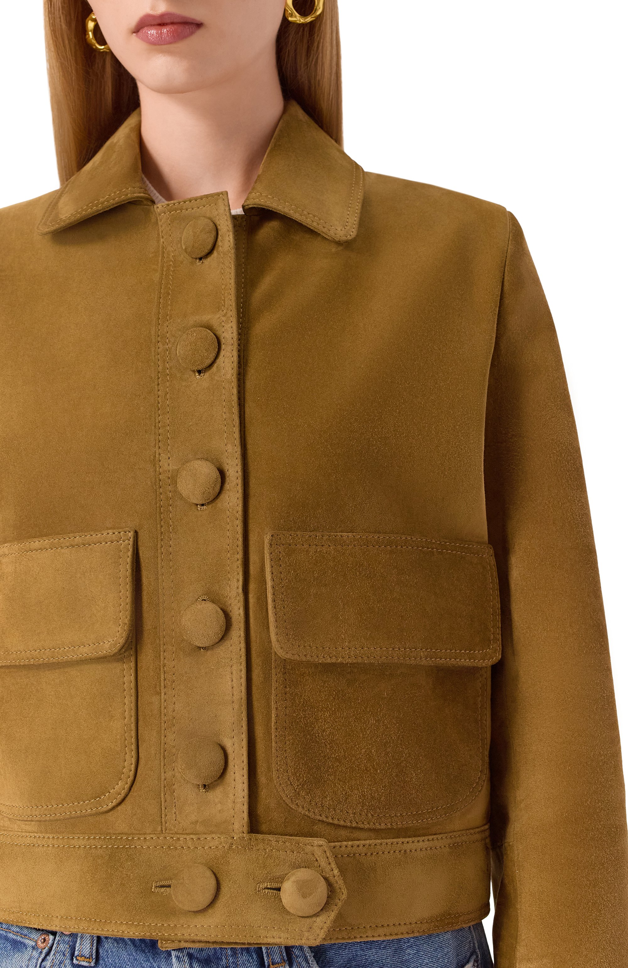 Замшевая куртка MASLOV, арт. MZ01, фото 5