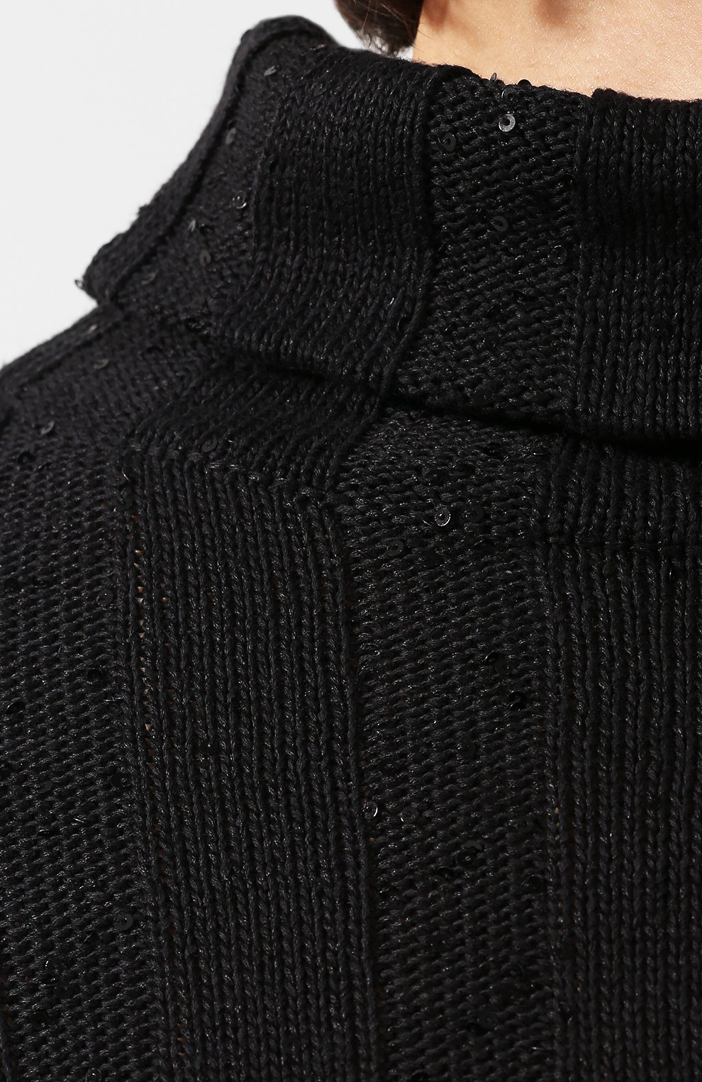 Свитер из смеси хлопка и льна BRUNELLO CUCINELLI, арт. M70573804, фото 5