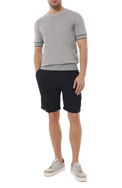 Шорты изо льна и хлопка BRUNELLO CUCINELLI, арт. M291DV0340, фото 2