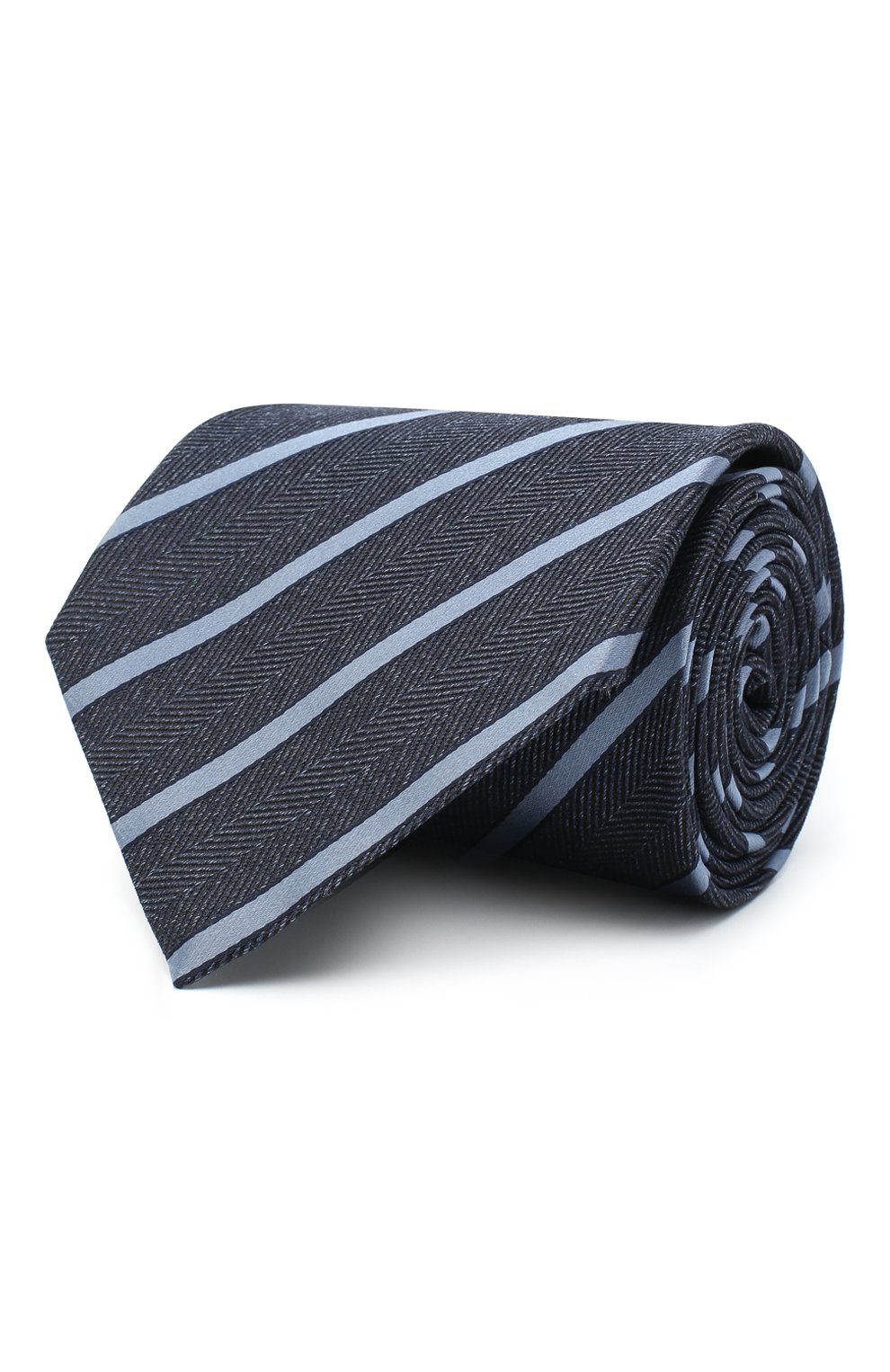 Шелковый галстук ZEGNA синего цвета по цене 23700 руб., арт. Z8D34/1XW, фото 1 Шелковый галстук ZEGNA, арт. Z8D34/1XW, фото 1