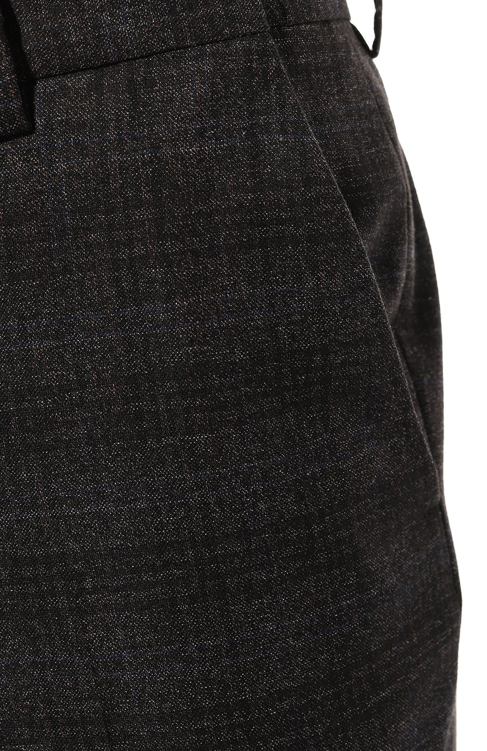 Брюки из шерсти и хлопка CORNELIANI, арт. 944B08-9417546, фото 5