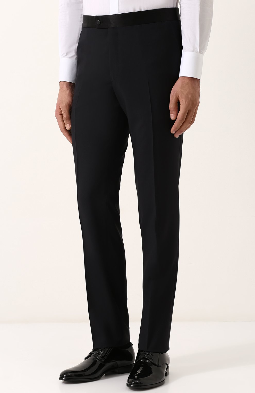 Шерстяной приталенный смокинг LANVIN, арт. RMSU0010-M00600ALS, фото 4