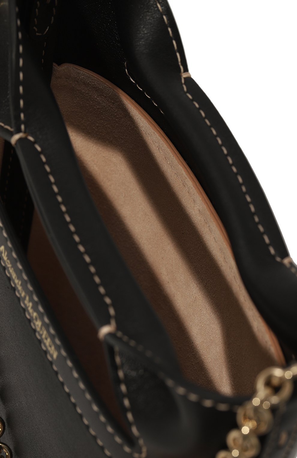 Сумка the bow ALEXANDER MCQUEEN, арт. 731174 1BLCA, фото 6