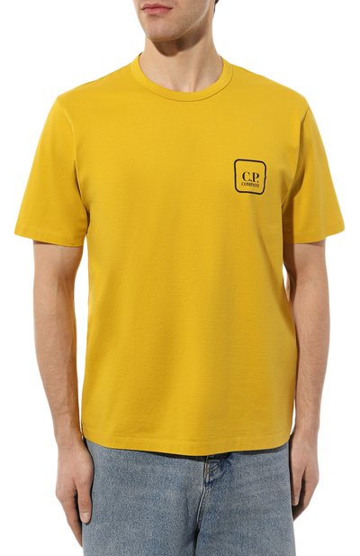 Хлопковая футболка C.P. COMPANY, арт. 16CLTS046A006370W, фото 3