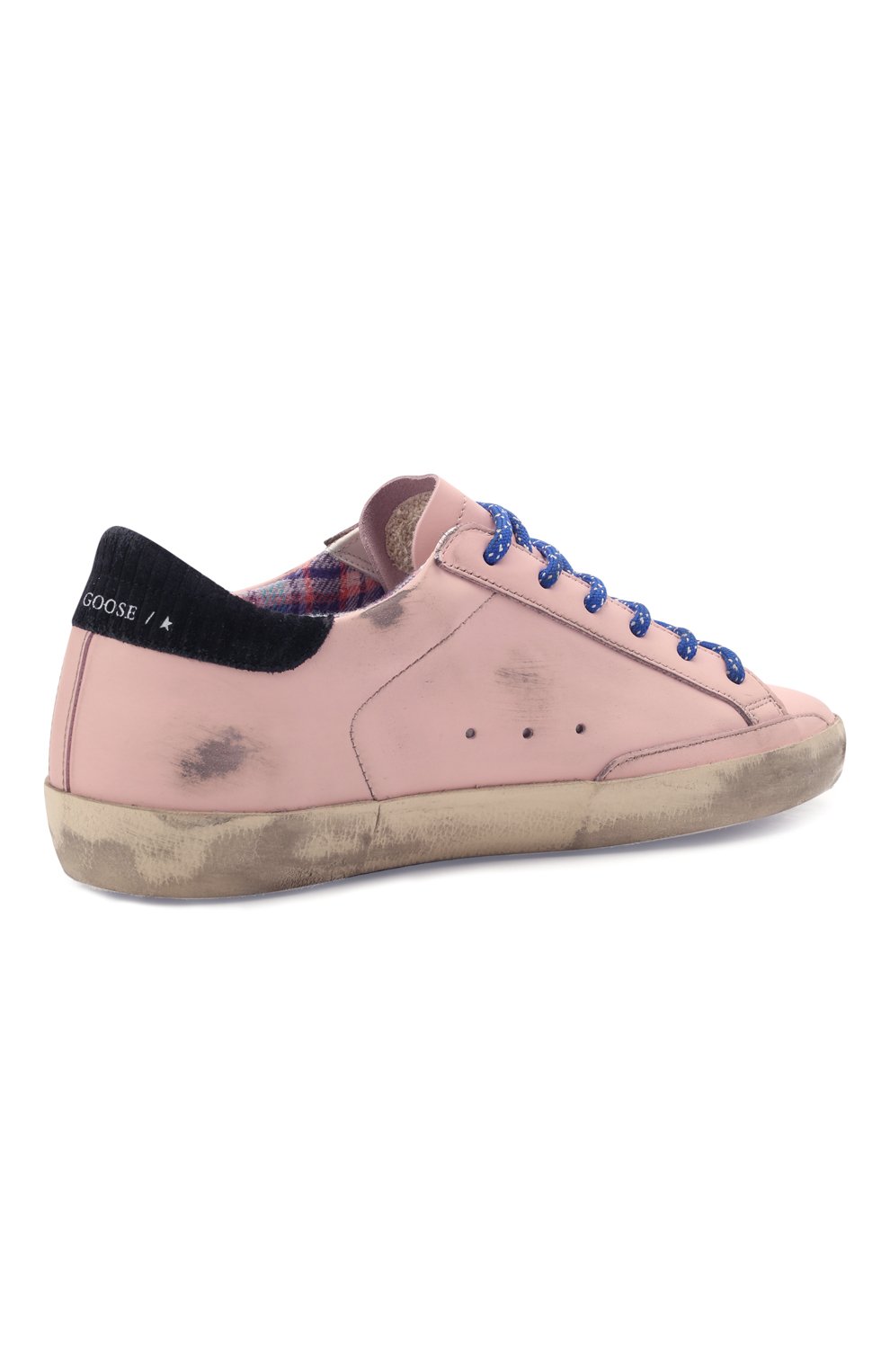 Кожаные кеды superstar GOLDEN GOOSE DELUXE BRAND, арт. GWF00101.F001895, фото 4