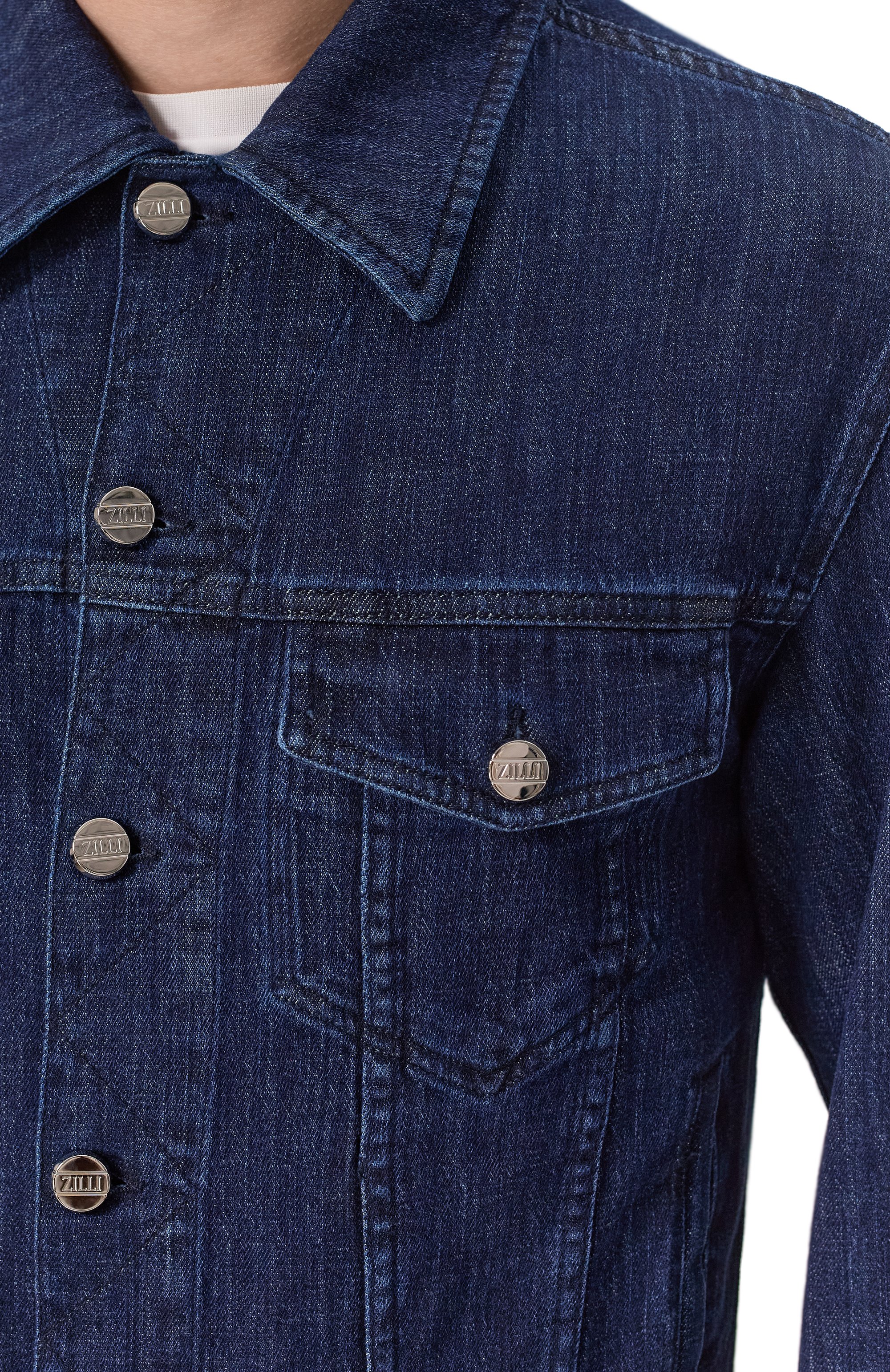 Джинсовая куртка ZILLI, арт. JPKB01M012522004M, фото 5