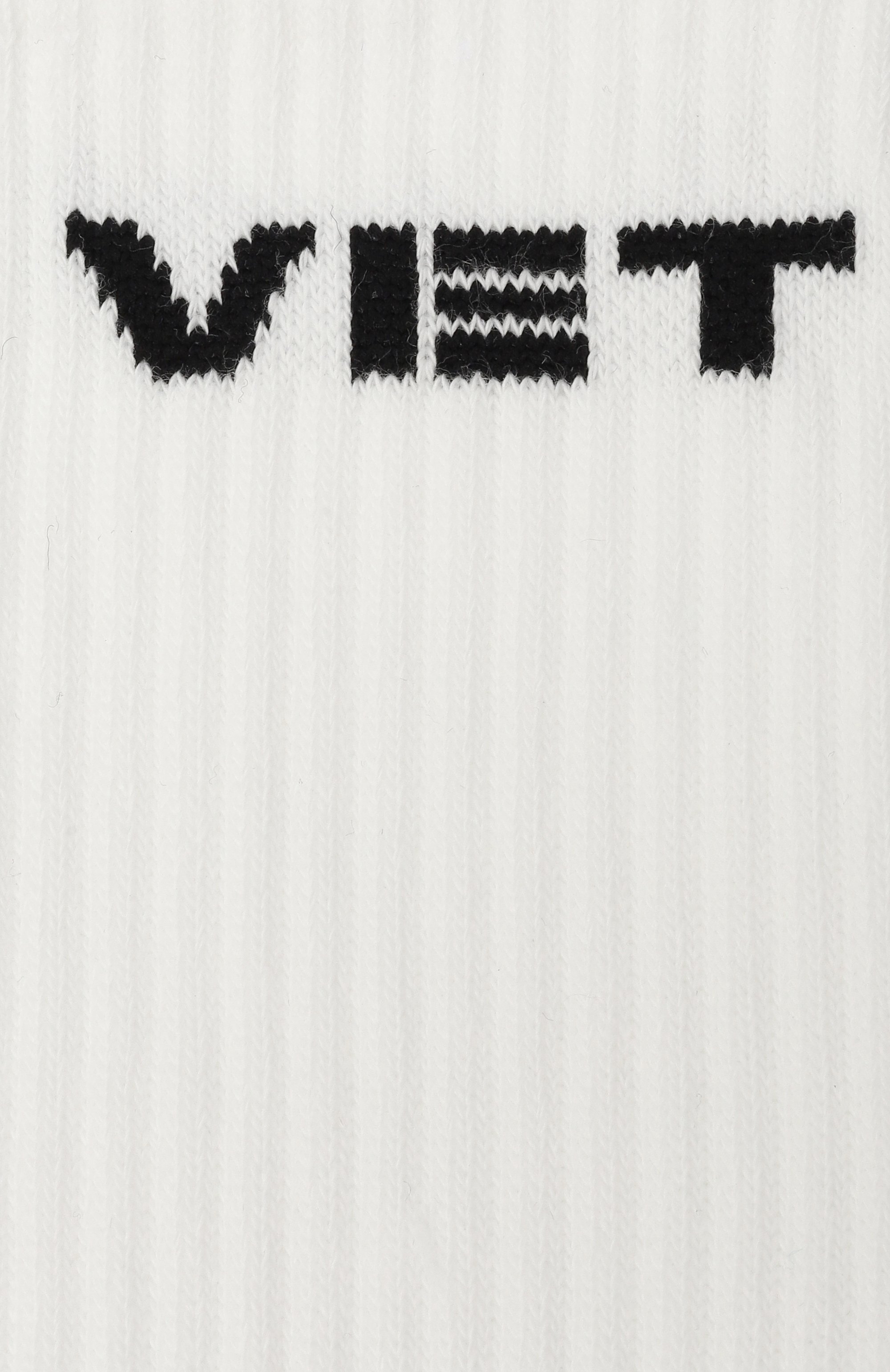 Хлопковые носки VETEMENTS, арт. UH76S0250W, фото 2