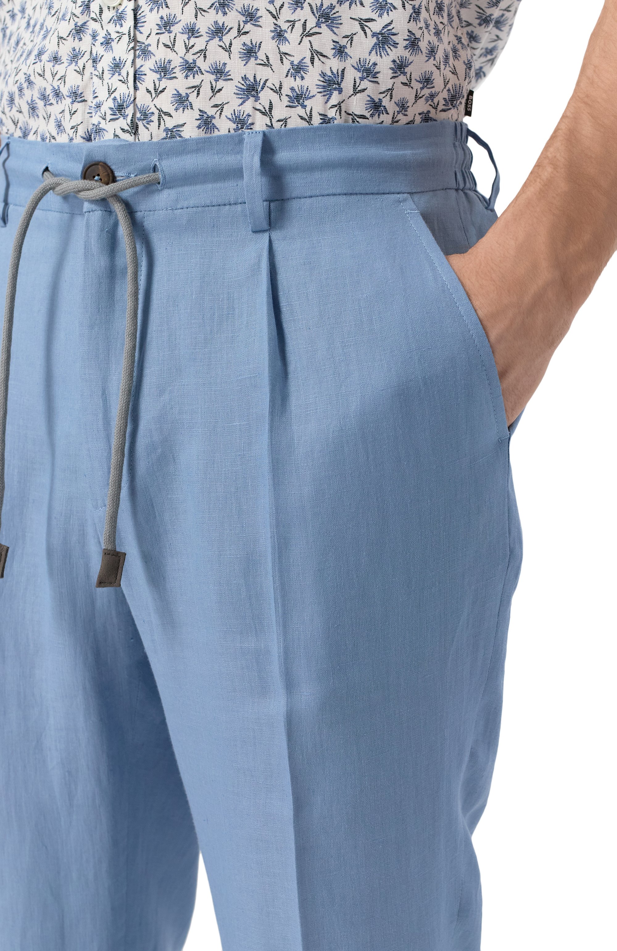 Льняные брюки GRAN SASSO, арт. 76114/50017, фото 5