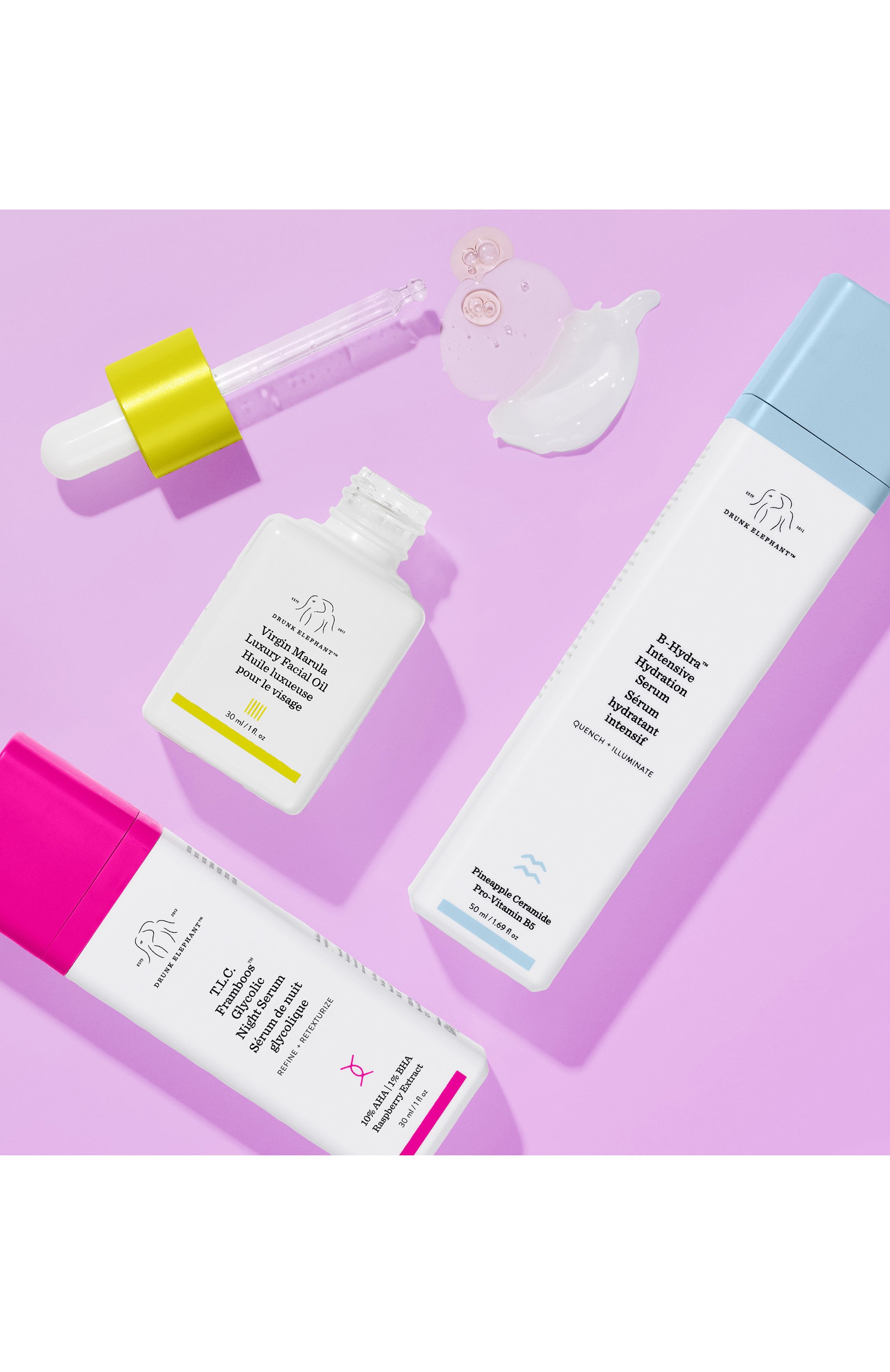 Ночная гликолевая сыворотка t.l.c. framboos (30ml) DRUNK ELEPHANT, арт. 42800059DE, фото 8