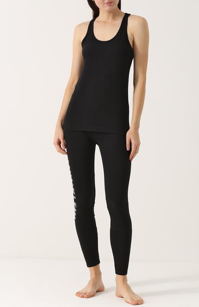 Однотонный топ с логотипом бренда CALVIN KLEIN, арт. QS5564E, фото 2