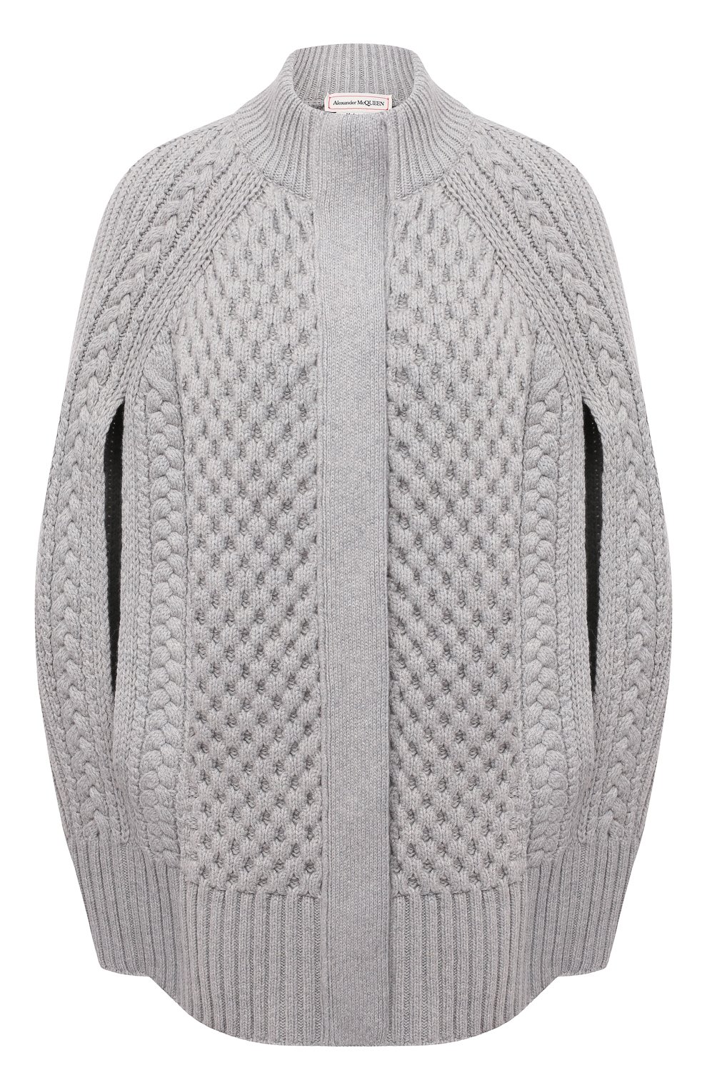 Пончо из шерсти и кашемира ALEXANDER MCQUEEN, арт. 650348/Q1ATE, фото 1