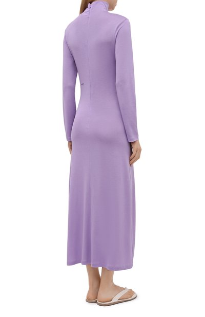 Платье PANGAIA сиреневого цвета по цене 31800 руб., арт. DRF0008-012-JRSH01, фото 4 Платье PANGAIA, арт. DRF0008-012-JRSH01, фото 4