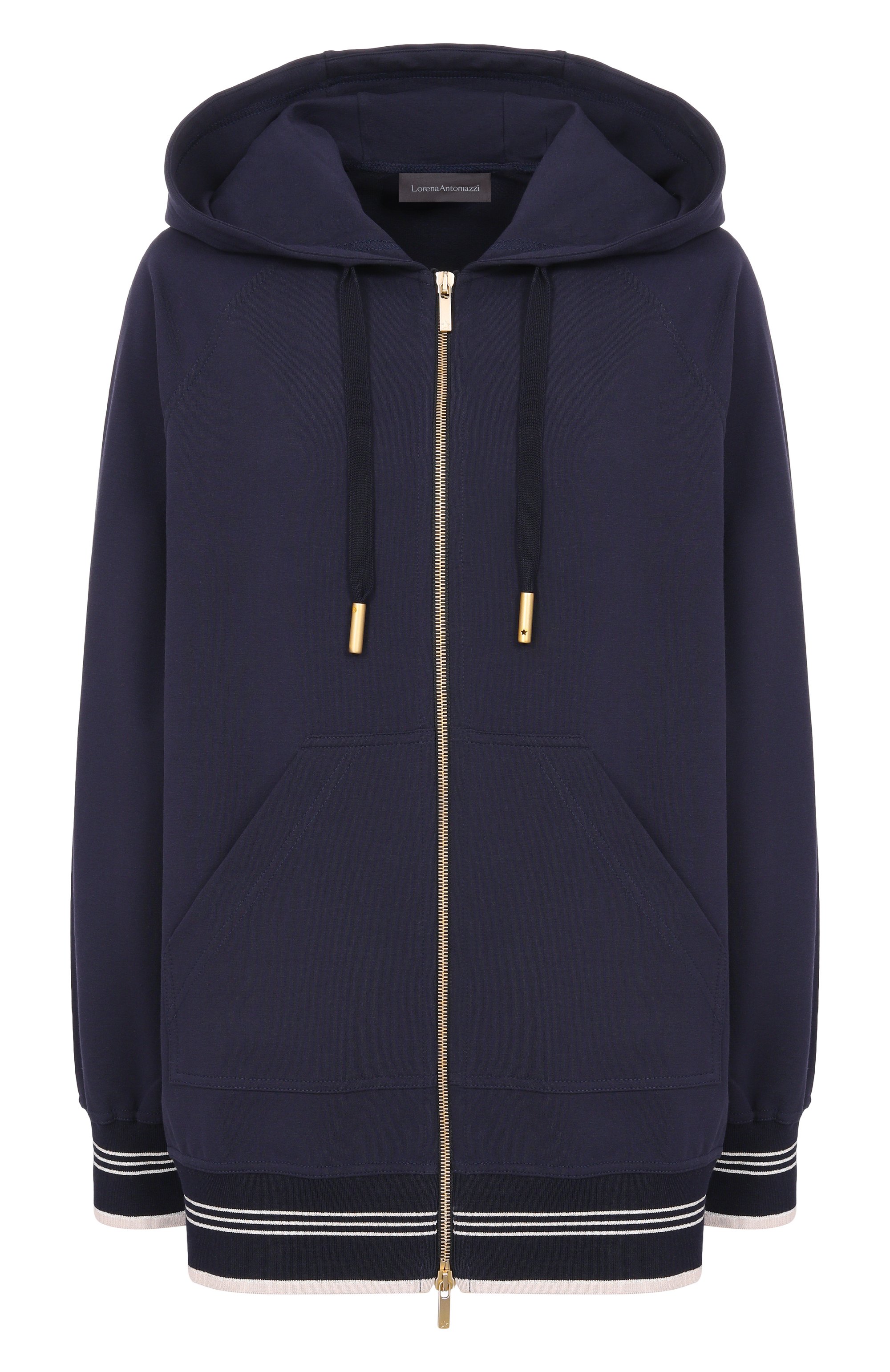 Хлопковая толстовка LORENA ANTONIAZZI, арт. FE07/9999, фото 1
