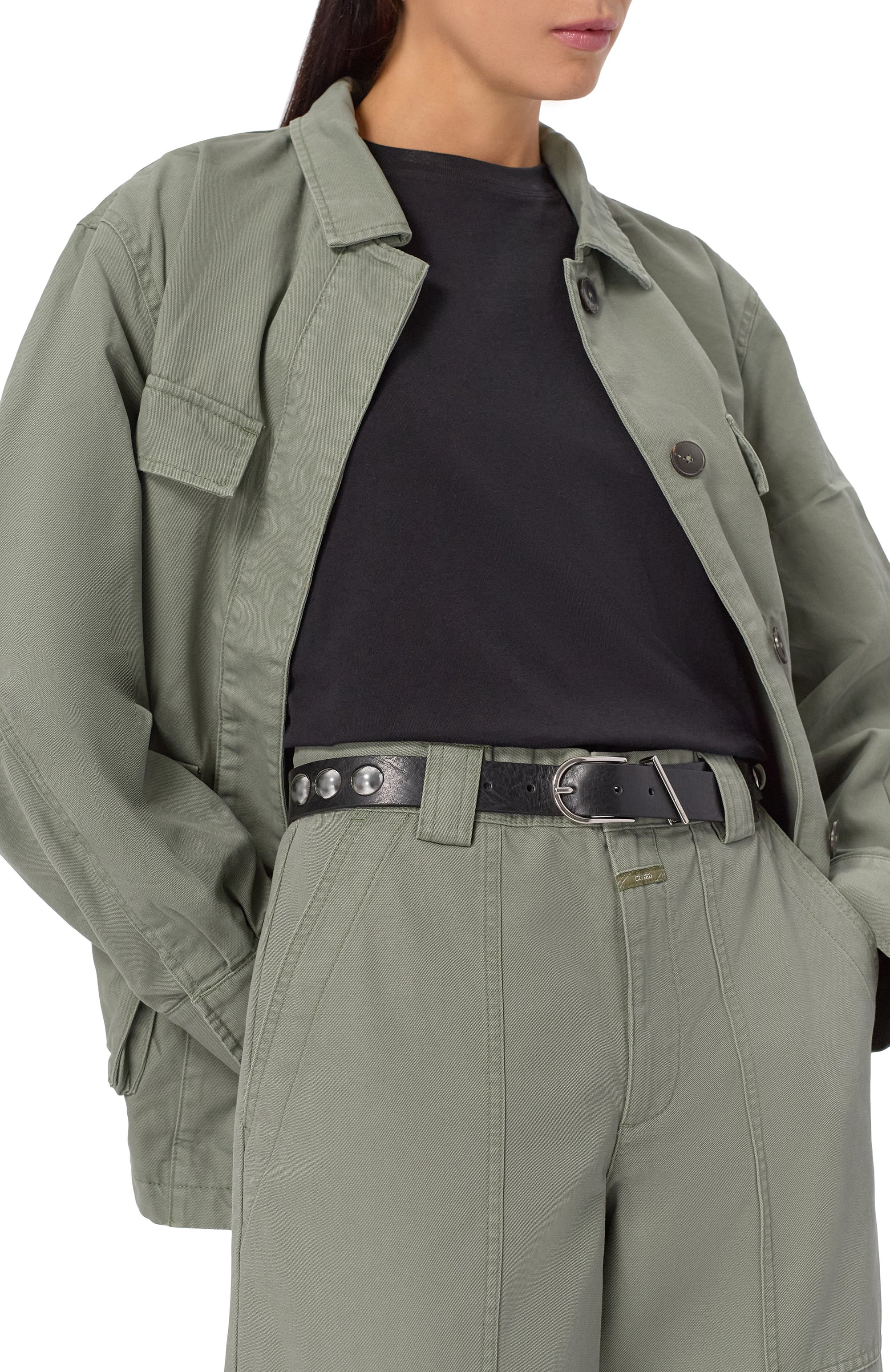 Кожаный ремень CLOSED, арт. C90115-890-22, фото 2