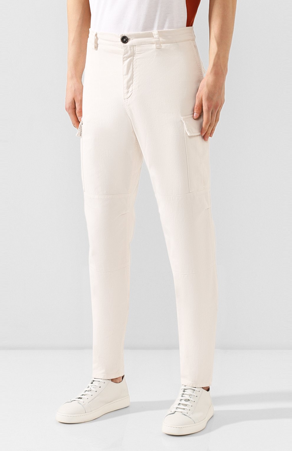 Хлопковые брюки-карго BRUNELLO CUCINELLI, арт. M275DS2160, фото 3