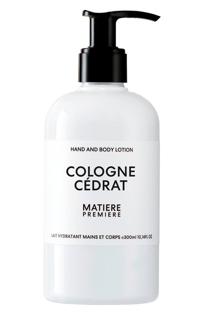 Женского лосьон для тела и рук cologne cedrat (300ml) MATIERE PREMIERE, арт. 3760372460853