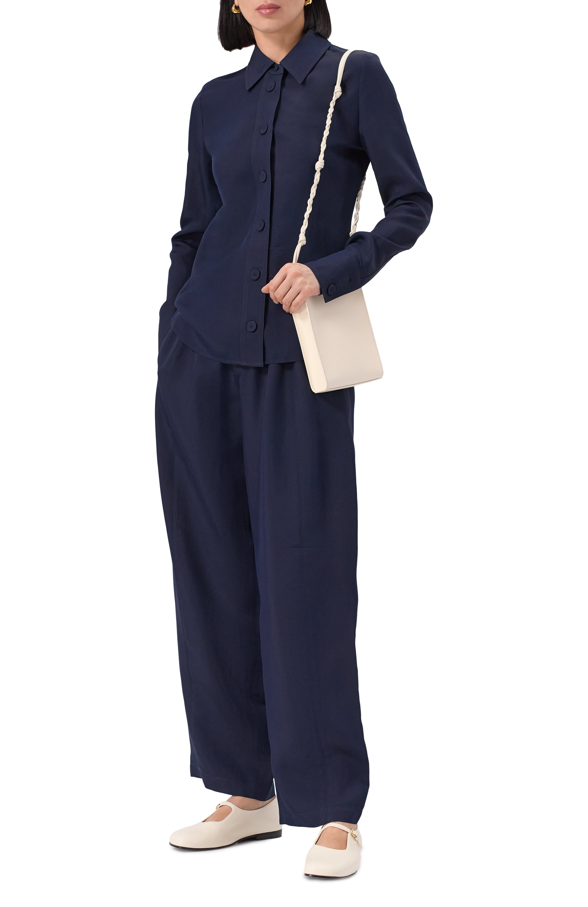 Рубашка из вискозы и шелка CO, арт. 1239DVST-PS25, фото 2