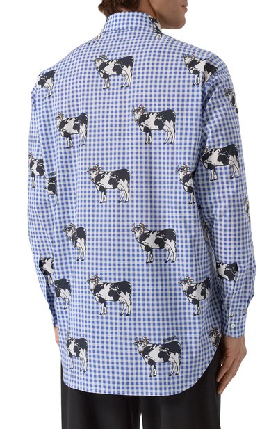 Хлопковая рубашка MOSCHINO, арт. V0211/5254, фото 4