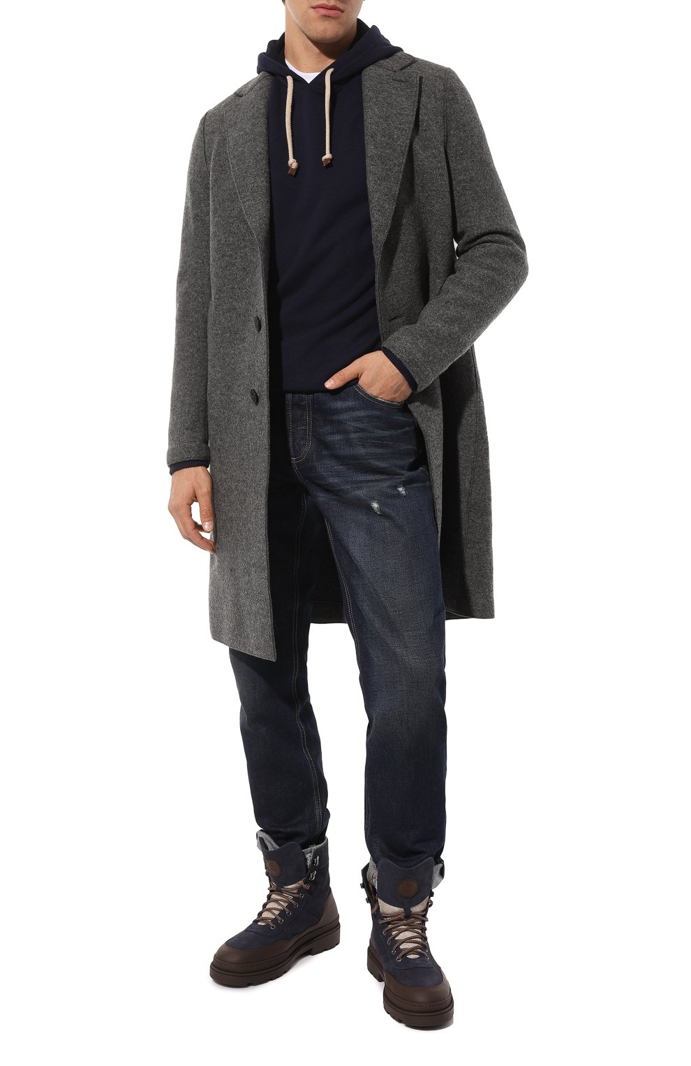 Джинсы traditional fit BRUNELLO CUCINELLI, арт. M074PB3210, фото 2