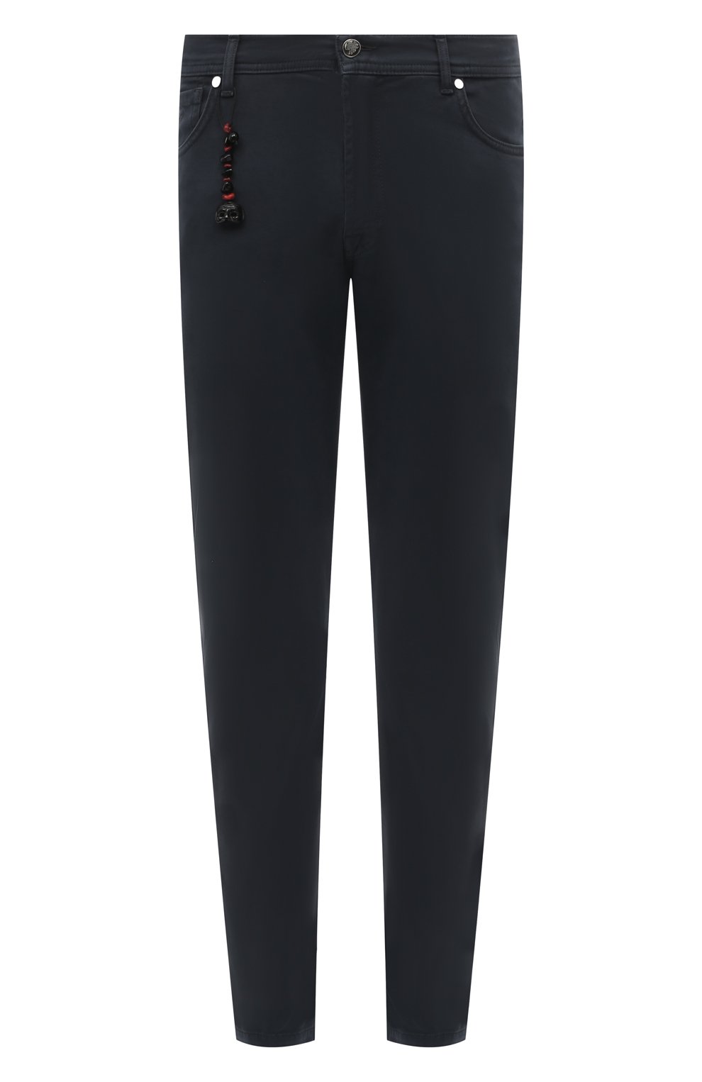 Брюки из хлопка и кашемира MARCO PESCAROLO темно-синего цвета по цене 58150 руб., арт. NERAN0M/5003, фото 1 Брюки из хлопка и кашемира MARCO PESCAROLO, арт. NERAN0M/5003, фото 1