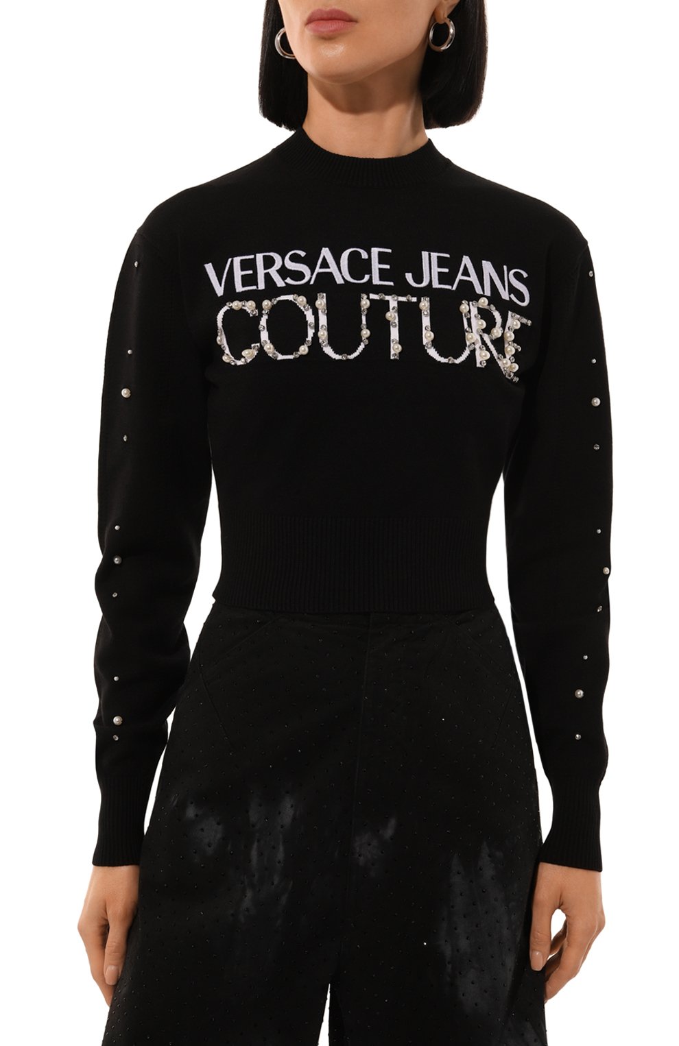 Пуловер из вискозы VERSACE JEANS COUTURE, арт. 77HAFM30/CMN60, фото 3