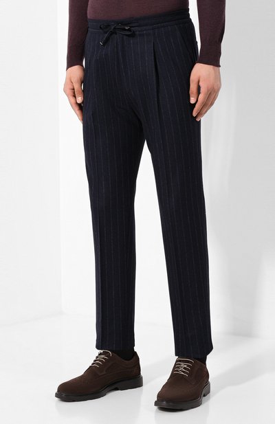 Шерстяные брюки CORNELIANI, арт. 844L03-9817296/00, фото 3