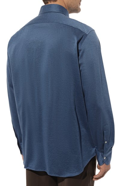 Хлопковая рубашка CANALI, арт. L756/GN02870/3XL-6XL, фото 4