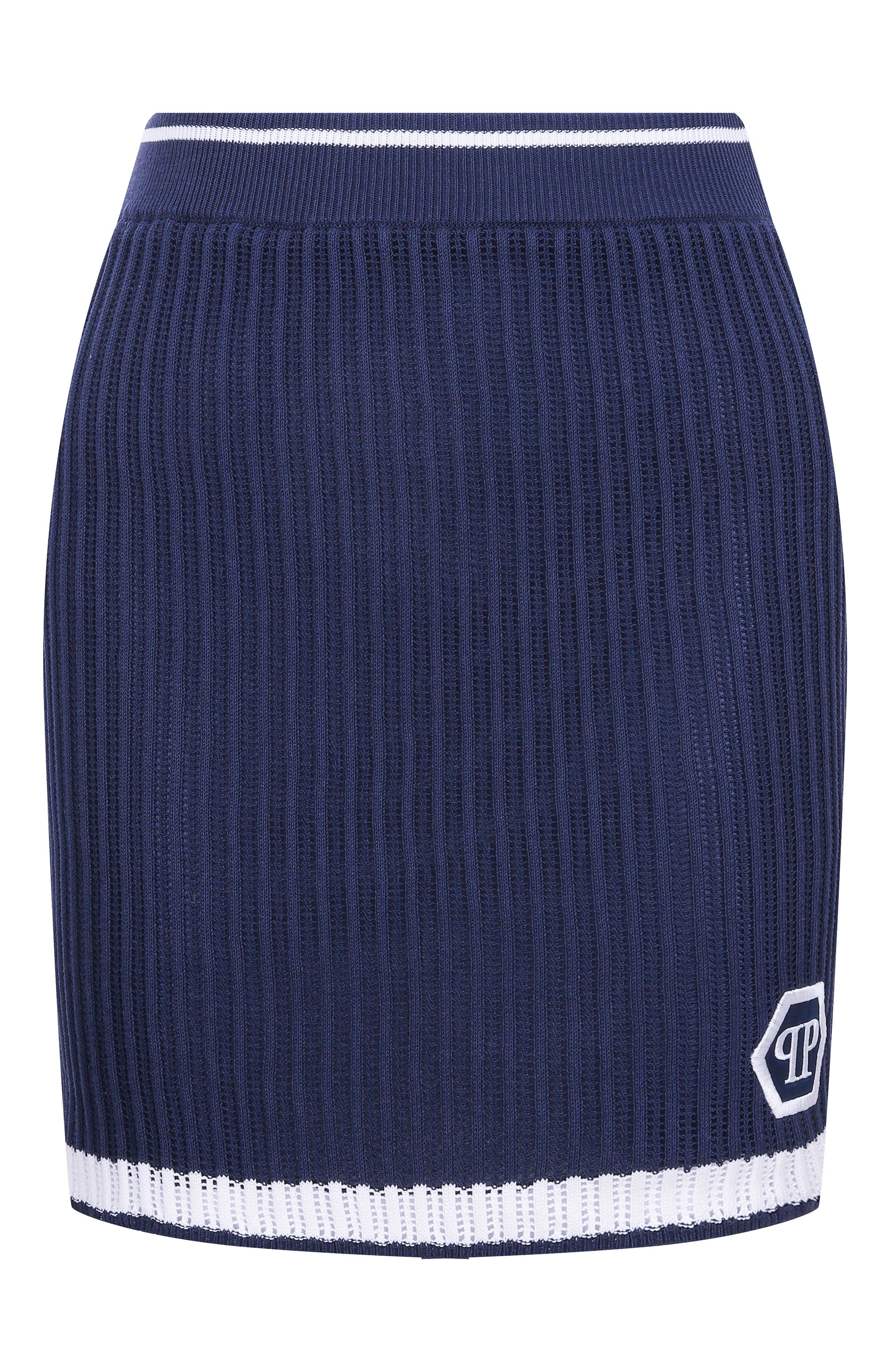 Хлопковая юбка PHILIPP PLEIN, арт. SAFC WKV0088 PKN002N, фото 1