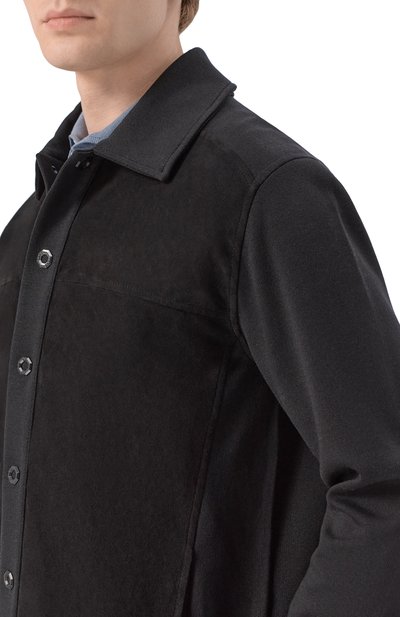 Кардиган с замшевой отделкой STEFANO RICCI, арт. KJ16593PAB/R26107, фото 5