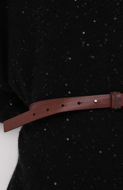 Платье из кашемира и шелка BRUNELLO CUCINELLI, арт. M73549A92, фото 5