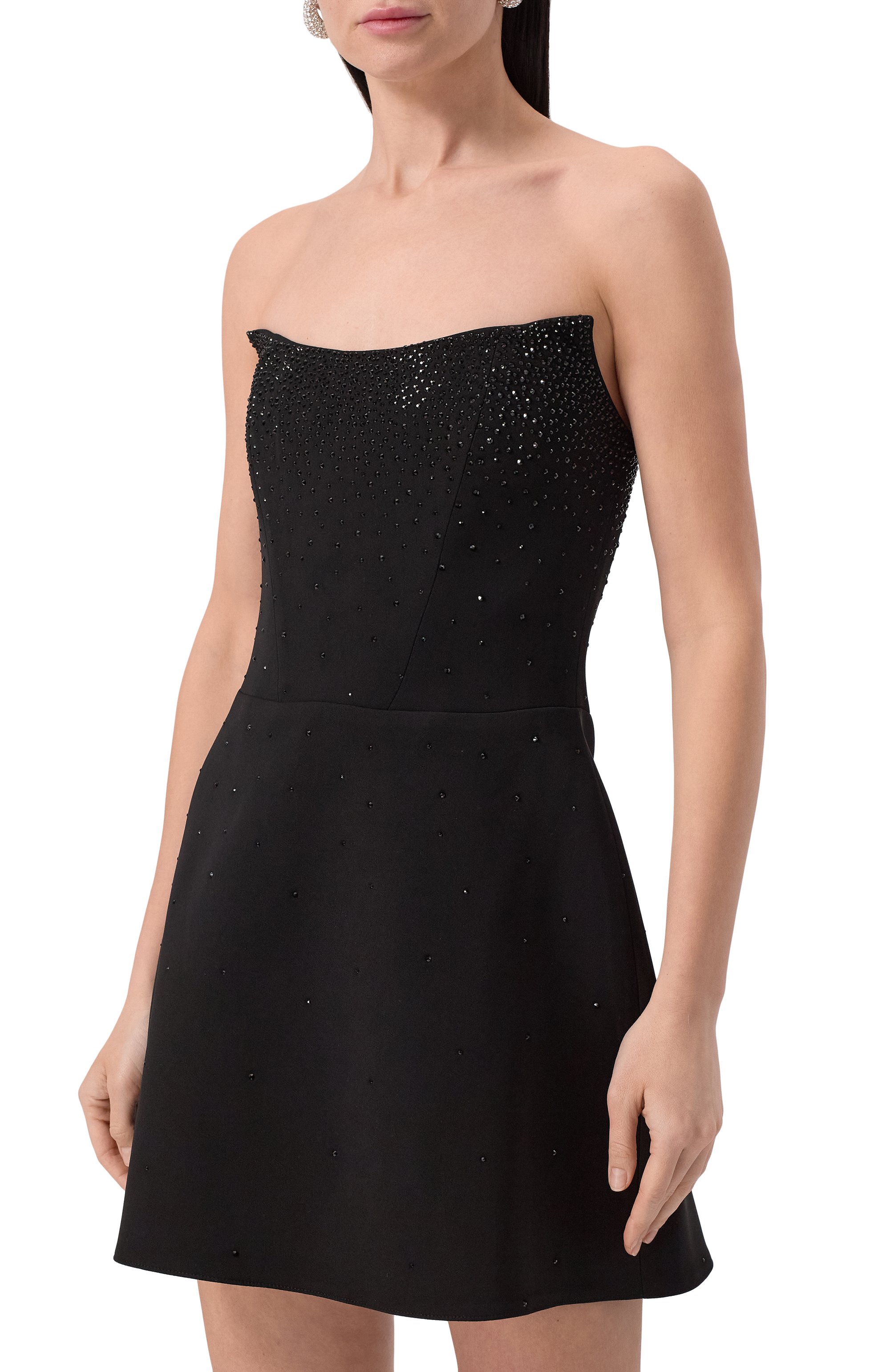 Платье с отделкой стразами SASHA KIM, арт. УТ-00001778, фото 3