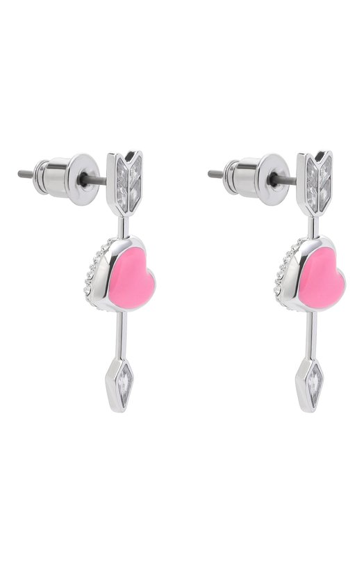 Серьги Idyllia Swarovski 5749602 Розовый  5749602 Фото 2