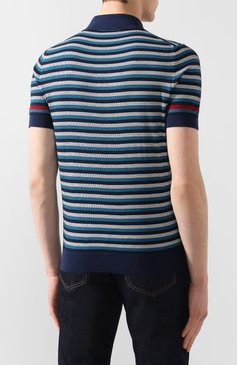 Хлопковое поло PRADA, арт. UMB010-1VOV-F0124-201, фото 4