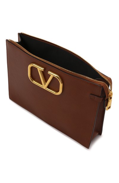 Кожаный футляр для документов vlogo VALENTINO, арт. XY0P0P09/GDA, фото 5