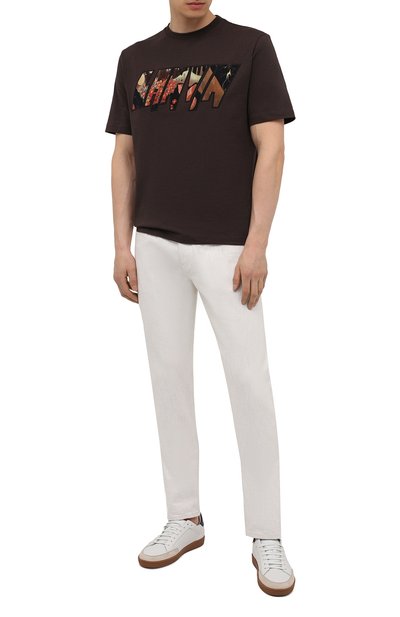 Хлопковая футболка LANVIN, арт. RM-TS0002-J017-E21, фото 2