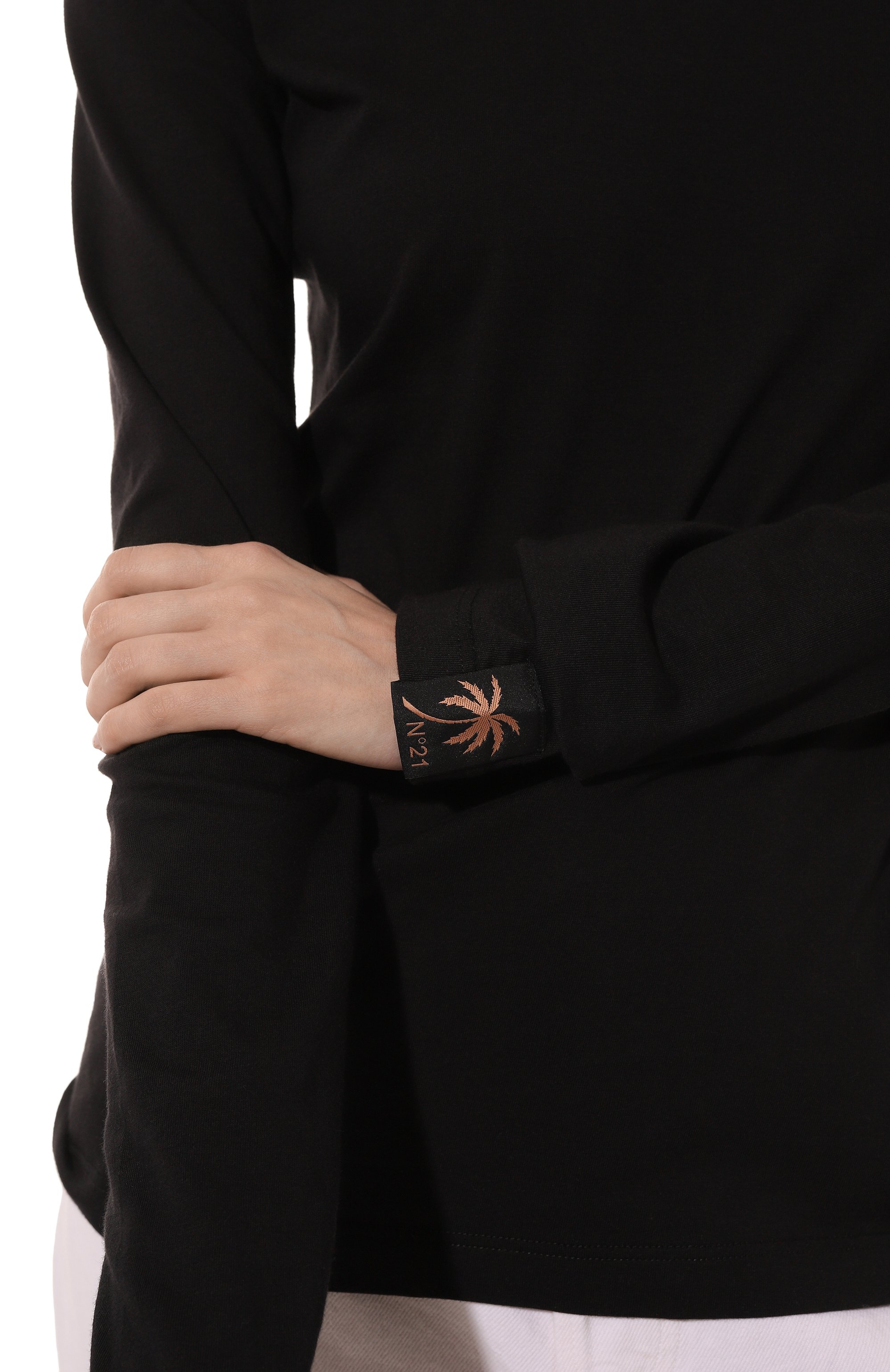 Хлопковая водолазка N21, арт. 19E N2M0/F091/4157, фото 5