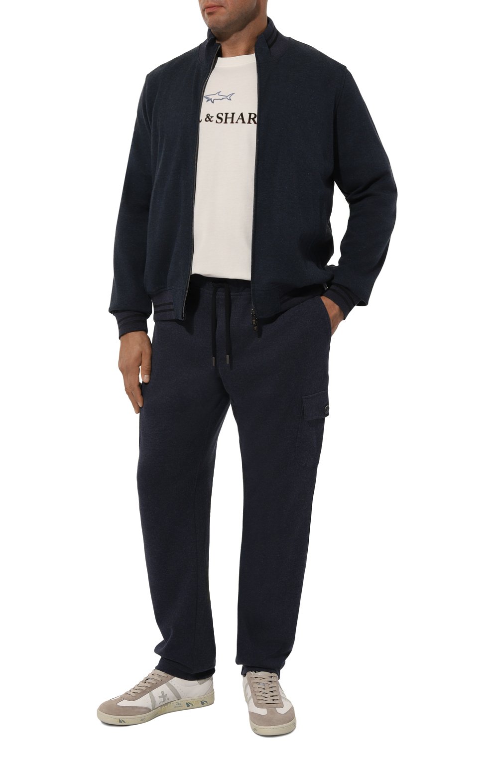 Хлопковые брюки-карго CAPOBIANCO, арт. 17M721.DF00./58, фото 2