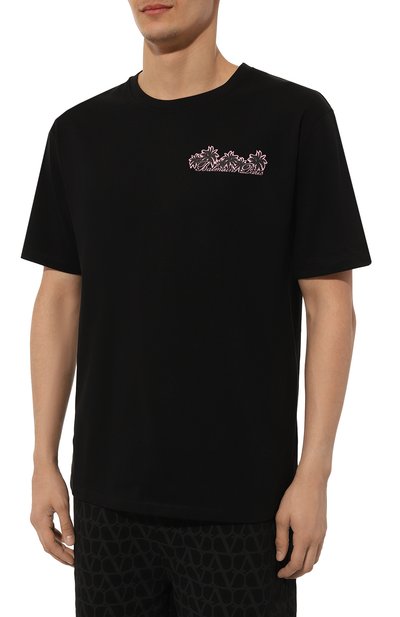 Хлопковая футболка BALMAIN, арт. DH1EG000/GD82, фото 3